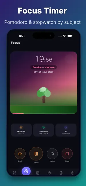 Ai StudyTrak: Study Tracker AI screenshot 1