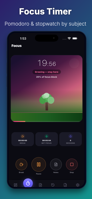 Ai StudyTrak: Study Tracker AI Screenshot 1 of 6