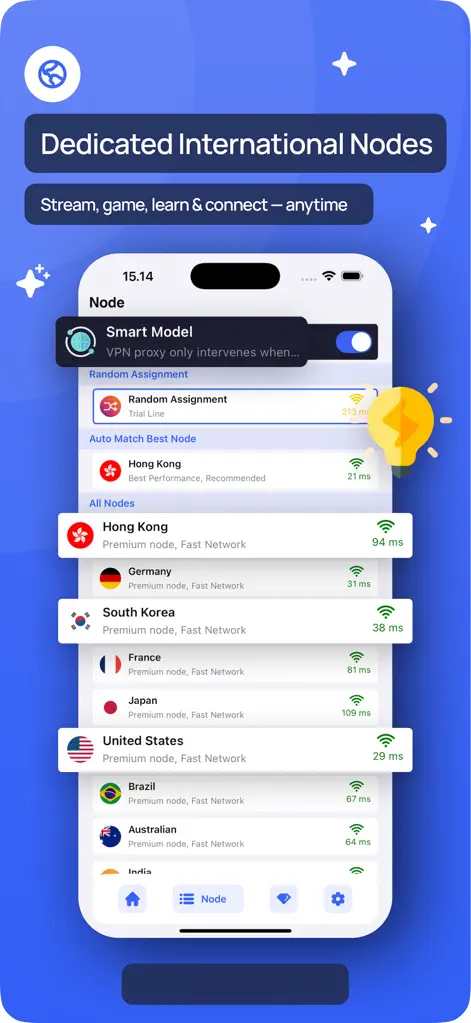VPN - 星星VPN加速器 - Utilities App | MWM