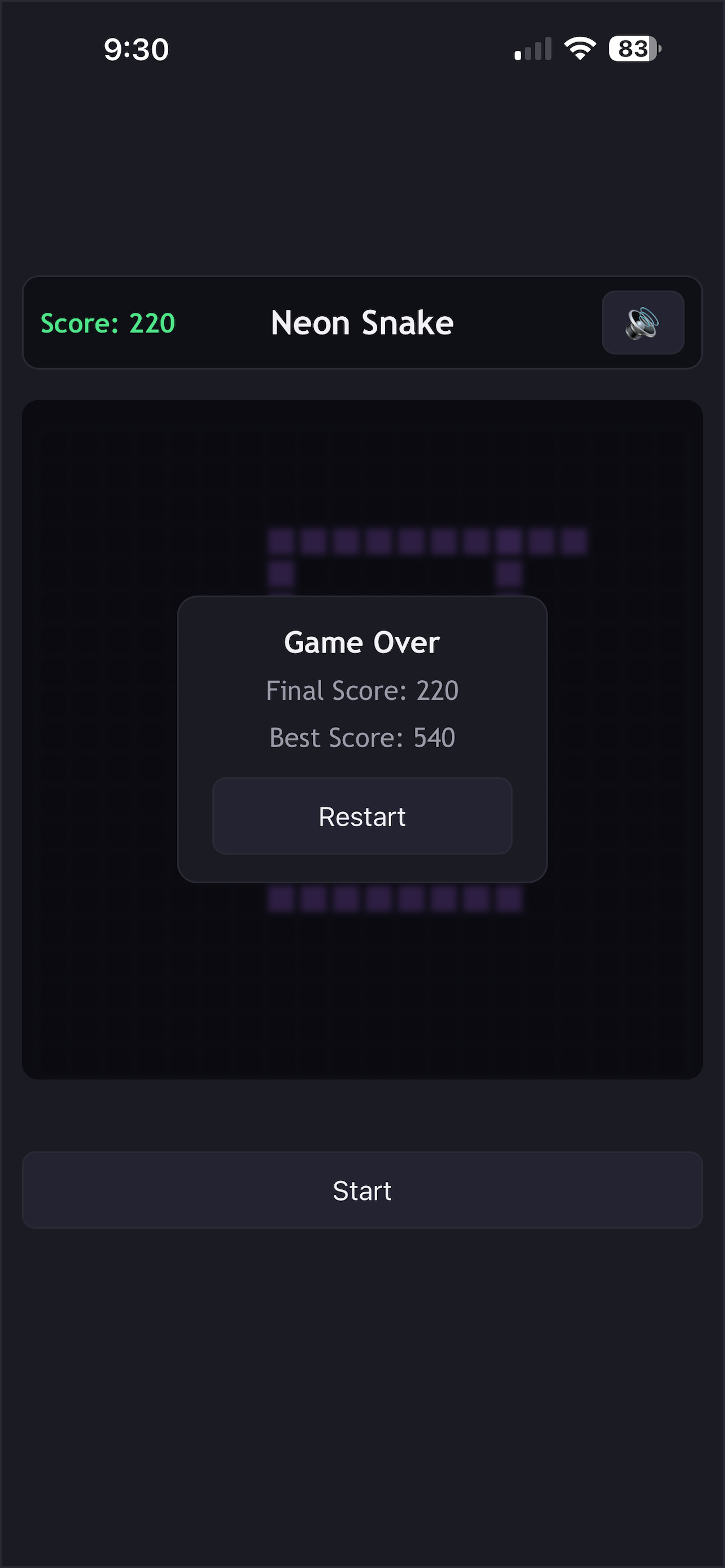 Neon Snake