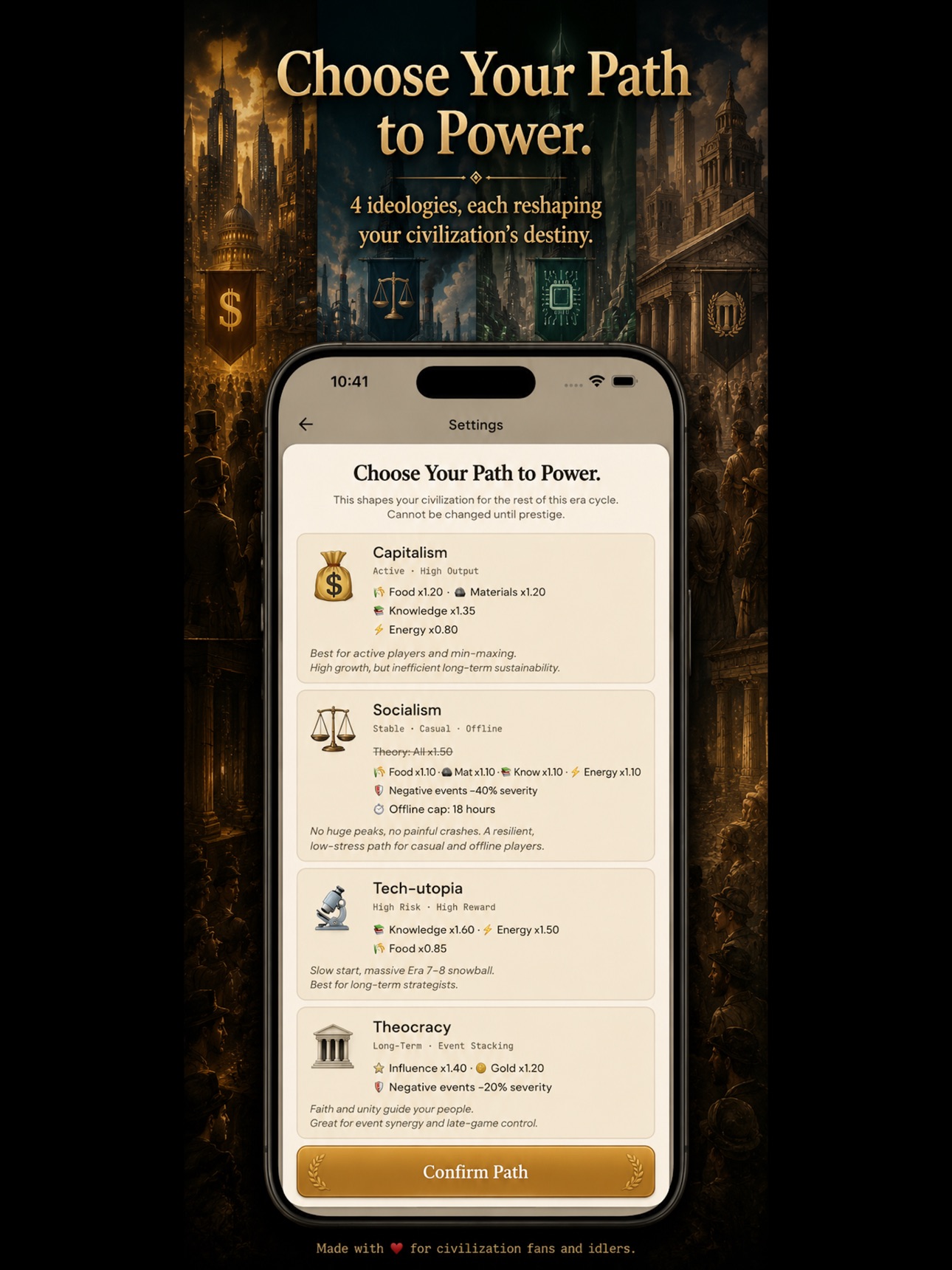 Screenshot 8 of Idle Legacy: History Strategy