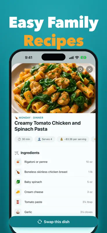 Bunlo: Meal Planner screenshot 3 of 5
