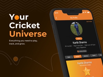 CricVerse iPad screenshot