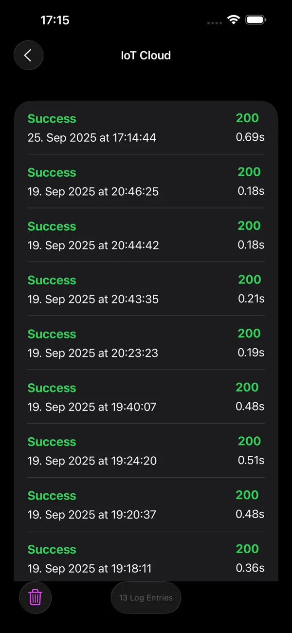 #3. WebServerMonitor (iOS) Av: Johannes Kinzig