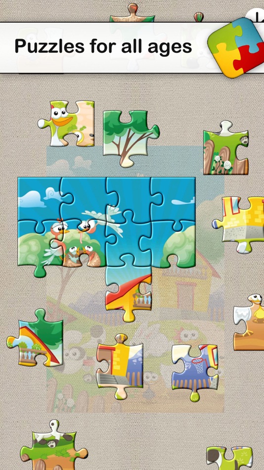 #4. Jigsaw Puzzle Game (iOS) 来自: Ran Games , best puzzles