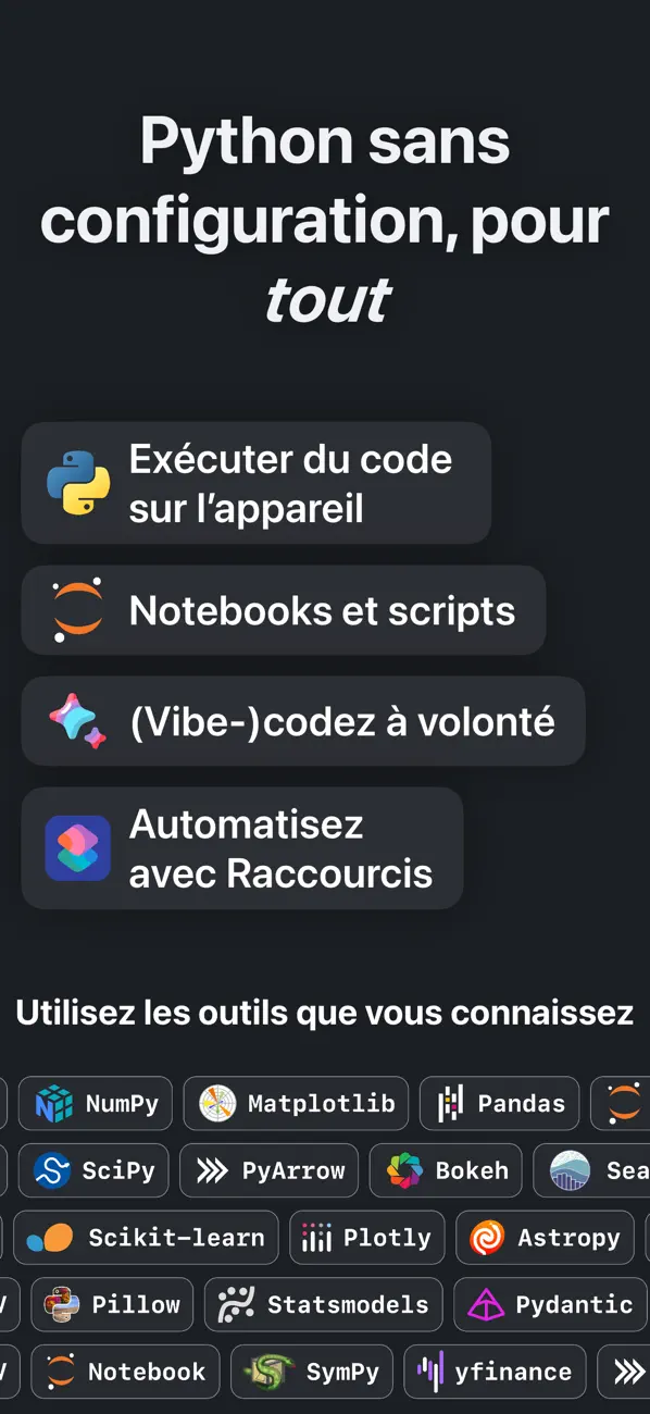 Screenshot #1 pour Juno – Python et Jupyter