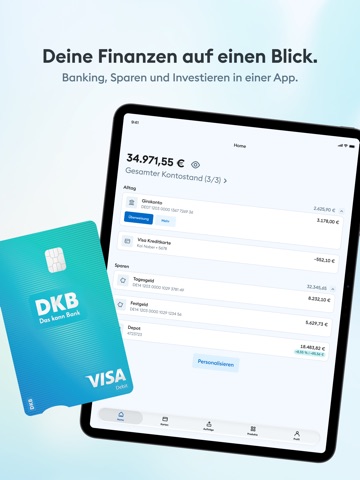 DKB iPad screenshot 1