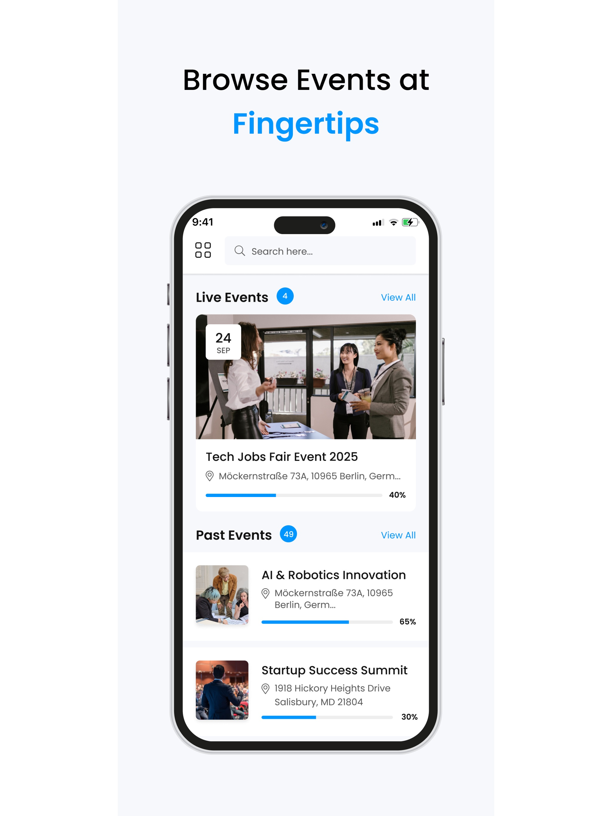 WP Event Manager screenshot 18