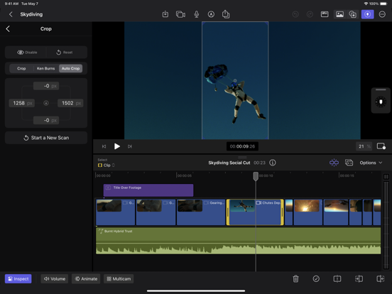 Final Cut Pro pour iPad Screenshots
