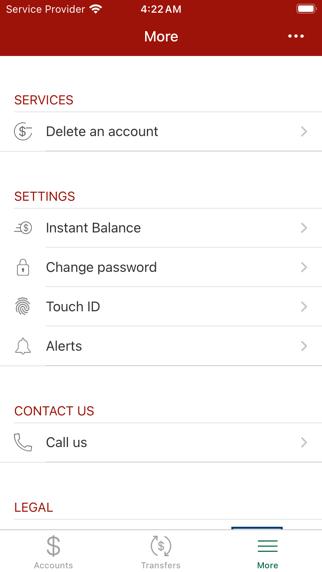 Starr County Teachers FCU iPhone screenshot 4 - Finance app