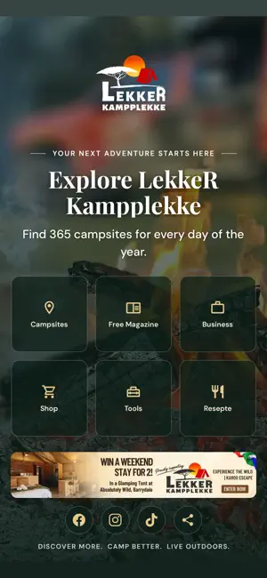 LekkeR Kampplekke iPhone screenshot 1