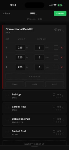 Tally - Workout App Screenshot 5 of 7