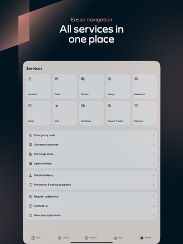 Alinma App - تطبيق الإنماء iPad screenshot 7