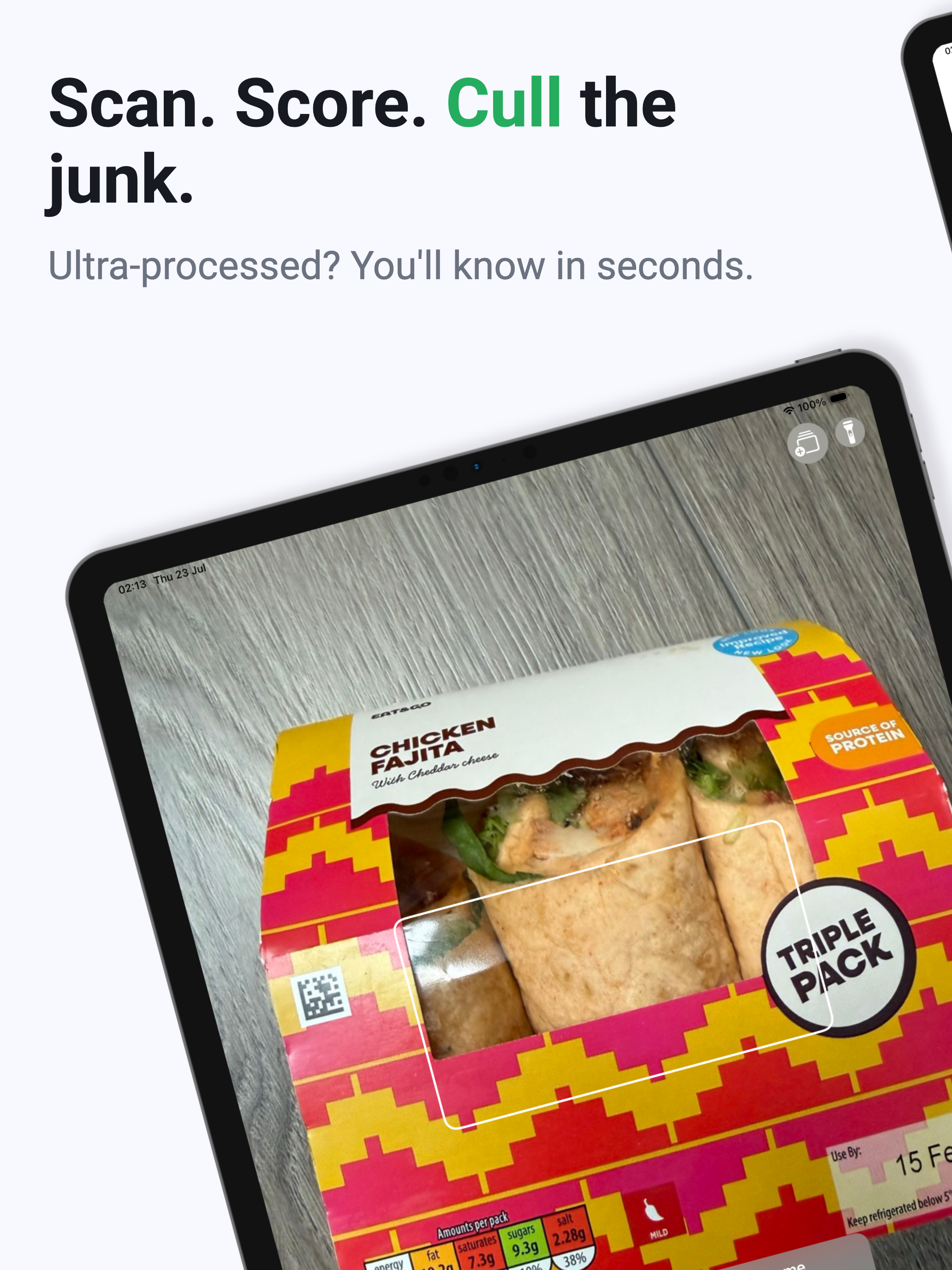 Cull: UPF & NOVA Food Scanner screenshot 10