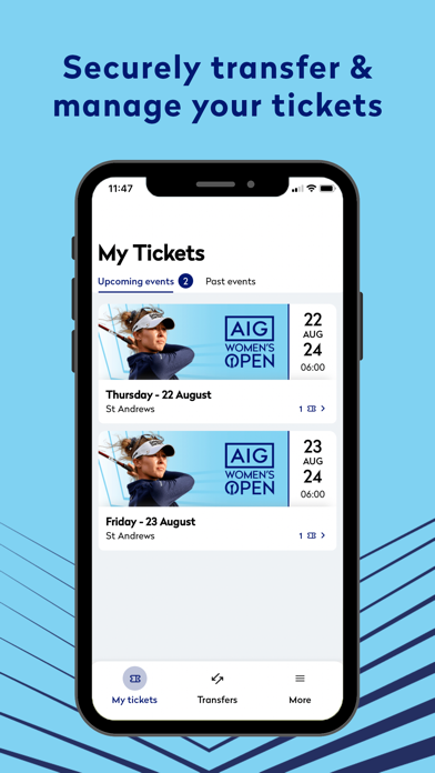 The AIGWO Tickets Appのおすすめ画像2