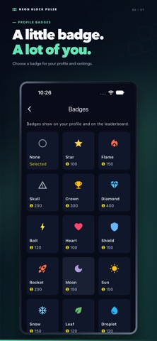 Neon Block Pulse Screenshot 7 of 8