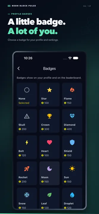 Neon Block Pulse screenshot 7