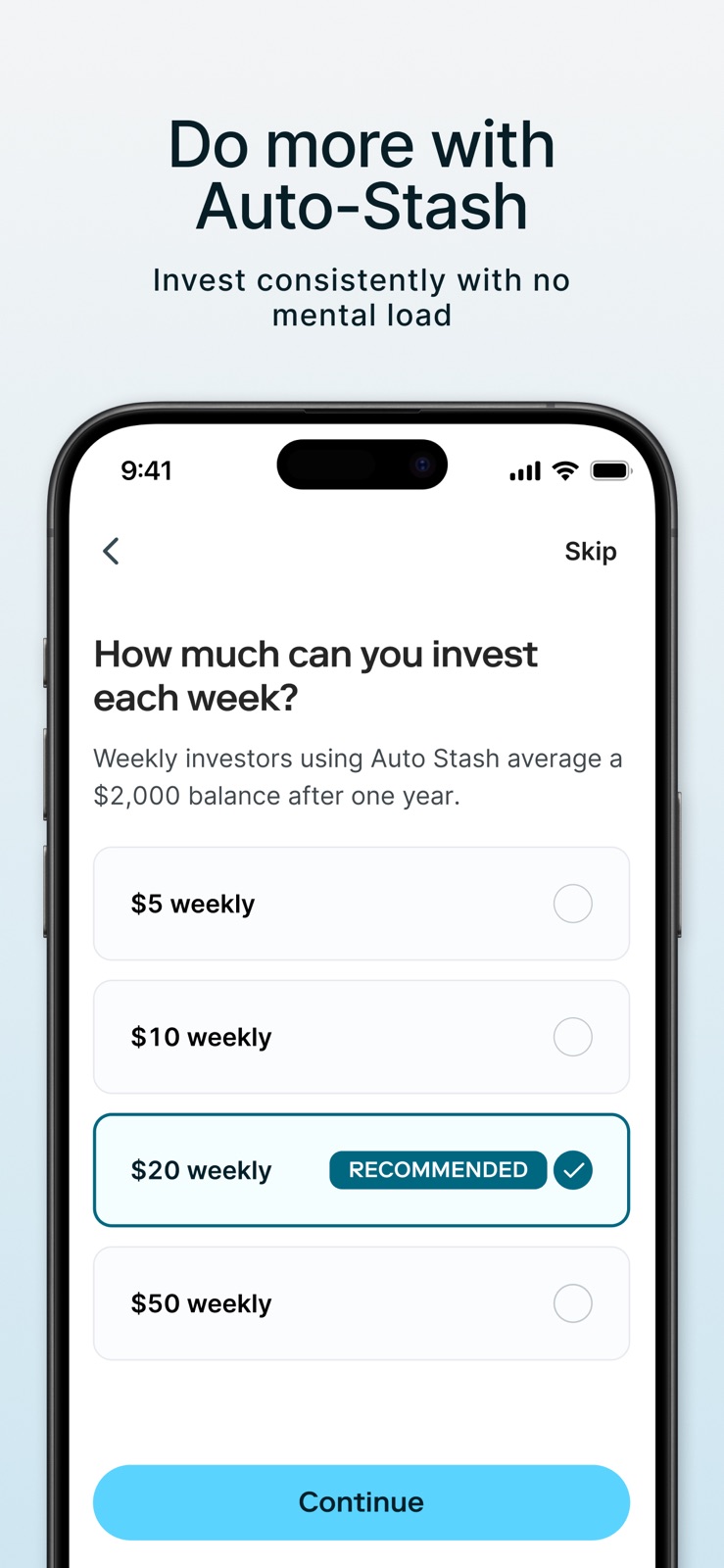 Stash: Investing made easy iphone screenshot 2