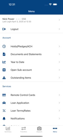App screenshot