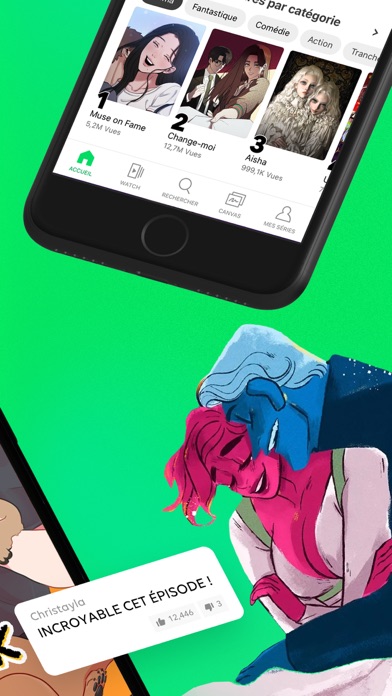 Screenshot #2 pour WEBTOON : Comics