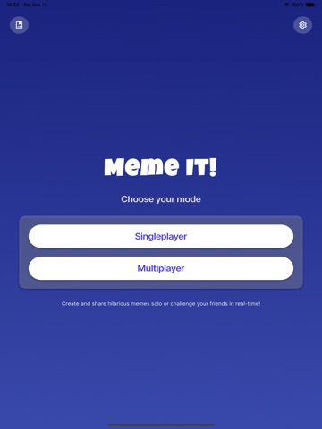 Meme It - Memes with friends ipad screenshot 2