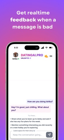 Rizz AI DatingAI Pro screenshot