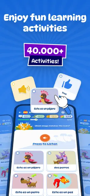 Dinolingo Kids Learn Languages screenshot 3