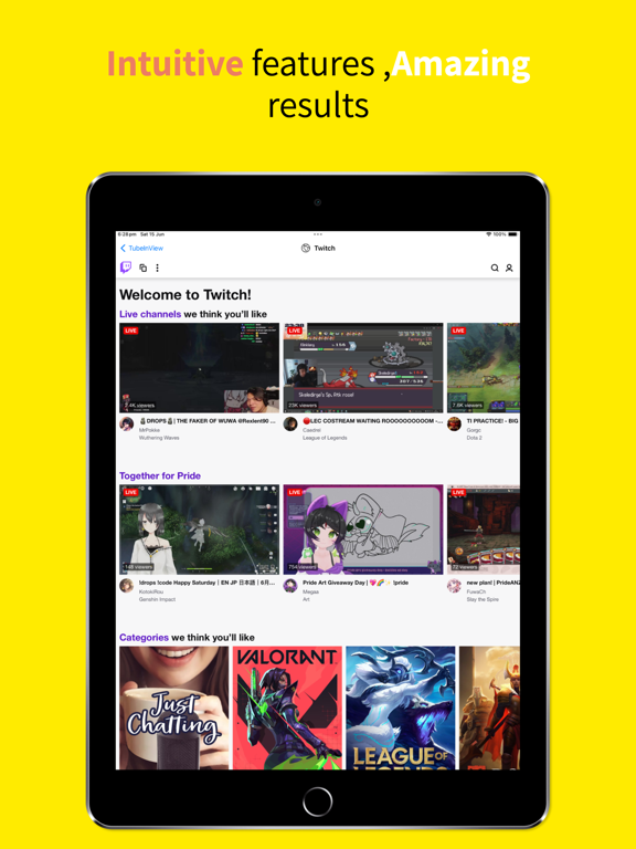 TubeInView iPad screenshot 3 - Photo & Video app