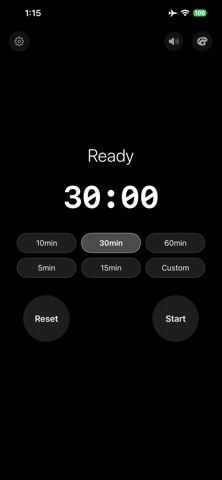 click clock: A Visual Timer screenshot