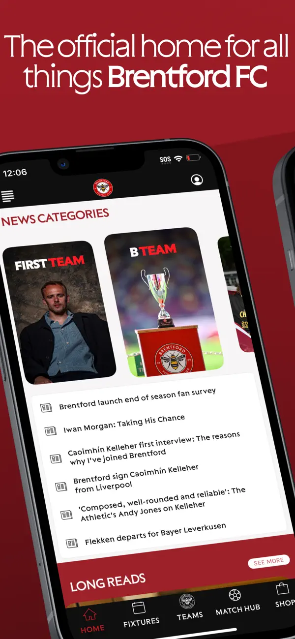 Screenshot #1 pour Brentford FC Official