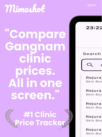 Mimoshot – K-Clinic Prices iPad screenshot