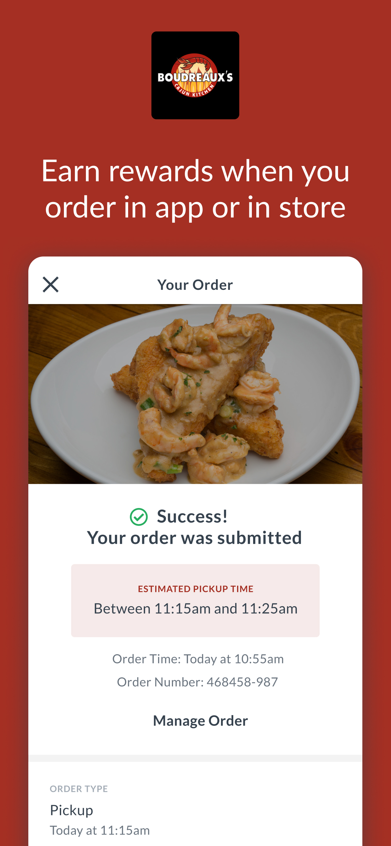Boudreaux's Cajun Kitchen screenshot 3