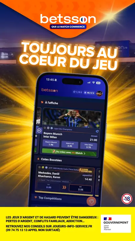 Betsson screenshot 1 of 3