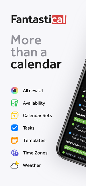 ‎Fantastical Calendar Screenshot