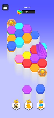 Hexa Slide Puzzle iPhone screenshot