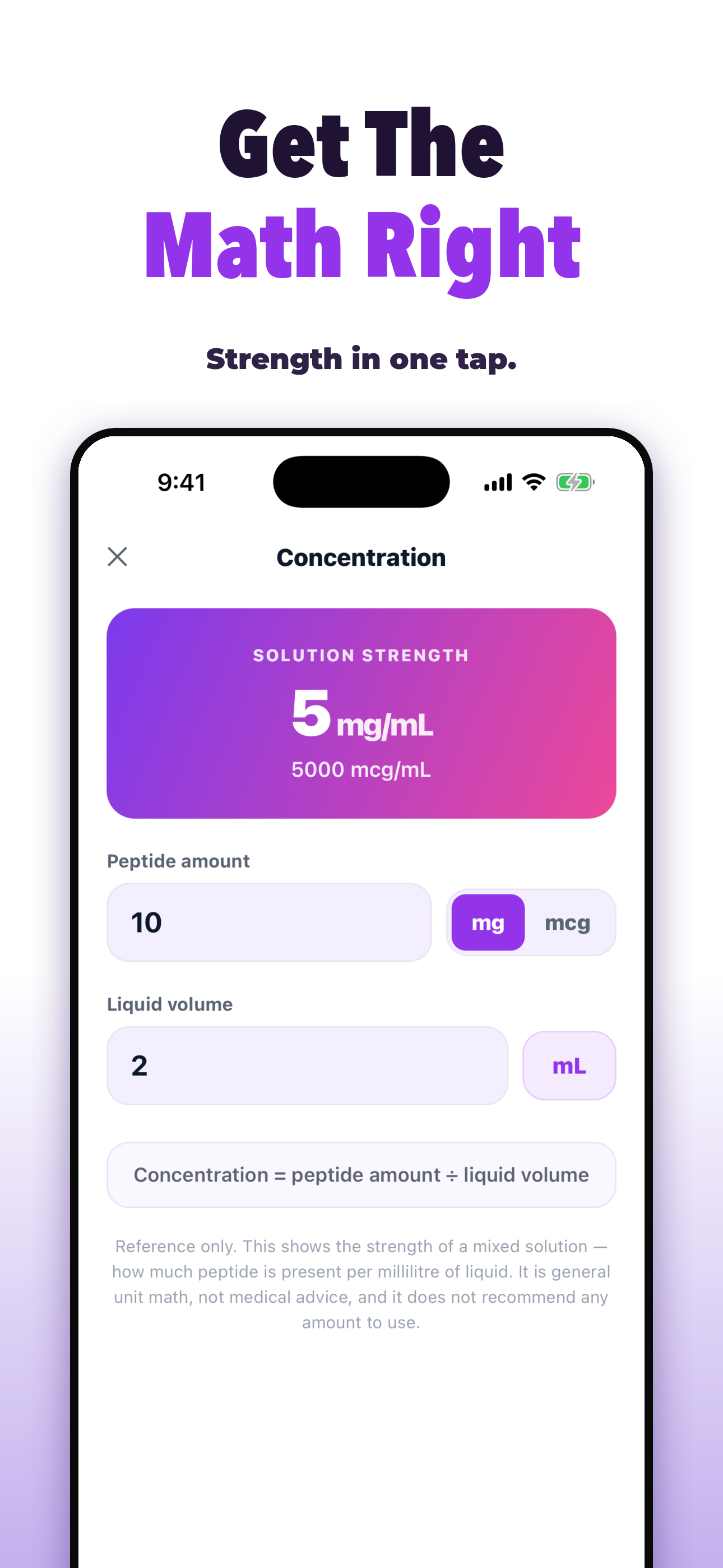 Peptide Injection Tracker
