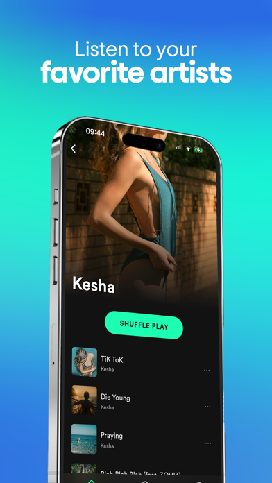 eBeat - MP3 Music Player Screenshot