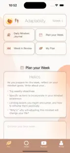 Helios: AI Mindset Coaching screenshot #2 for iPhone