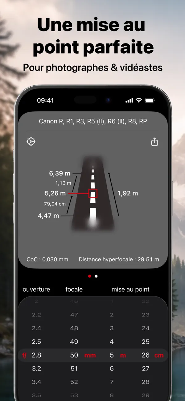 Screenshot #1 pour Simple DoF Calculator