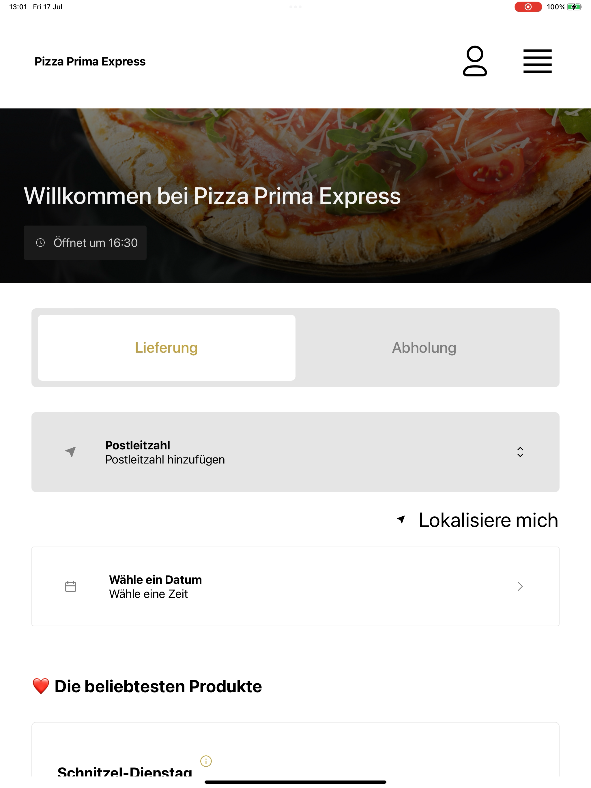 Pizza Prima Express Frankfurt screenshot 10