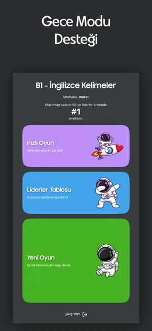 B1 - Ingilizce Kelimeler screenshot 3