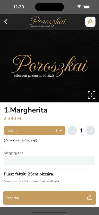 Poroszkai Étterem
