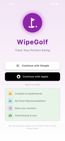 WipeGolf Screenshot 1 of 10