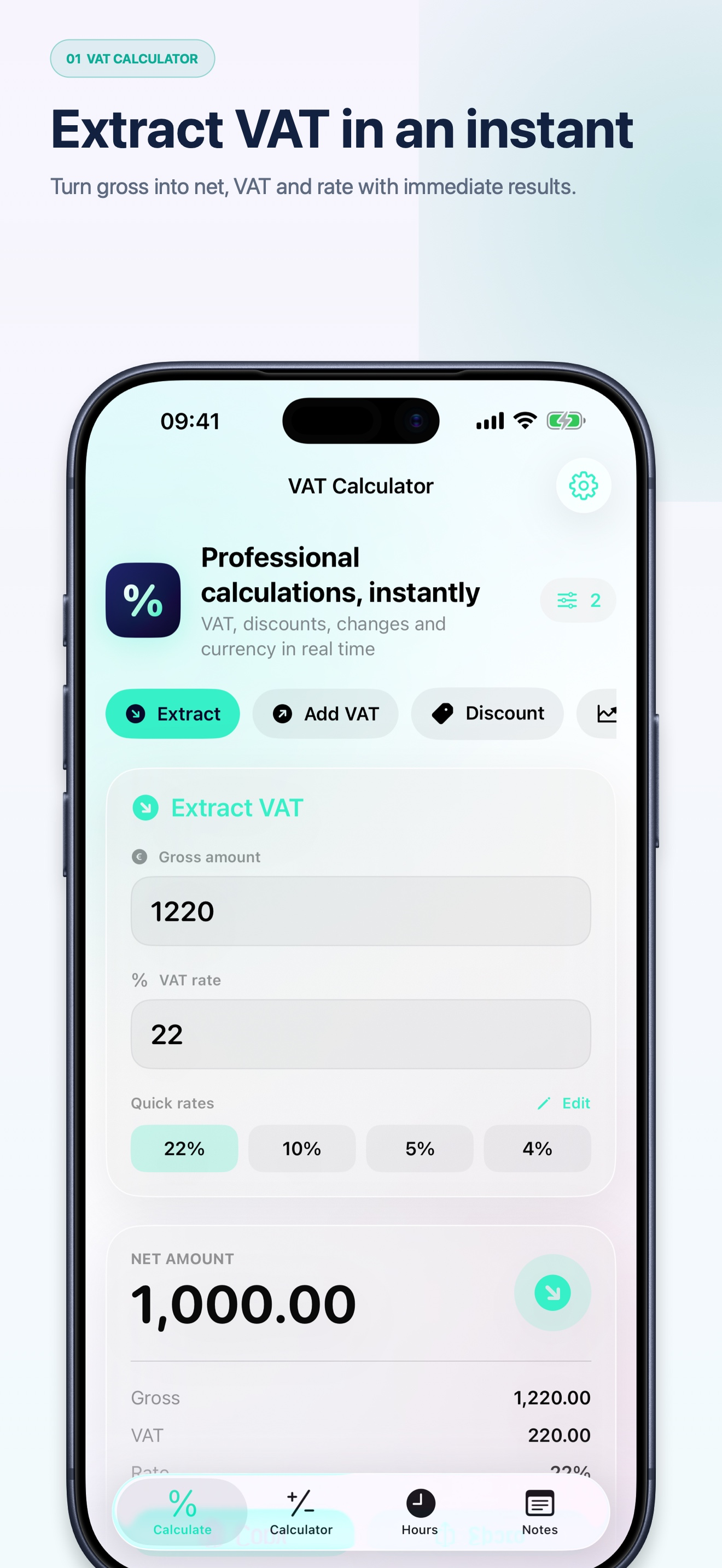 VAT Calculator %