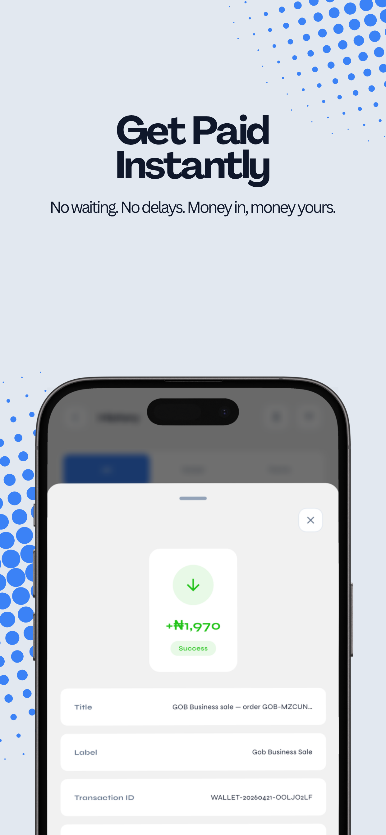 GOB - Pay, Sell & Earn