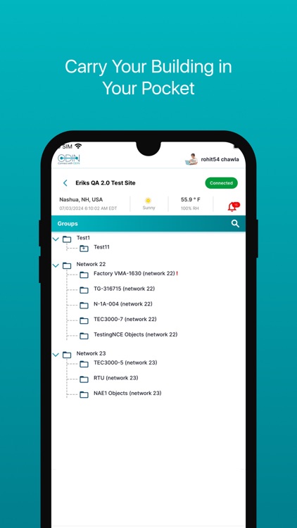 Connect with ODIN V2