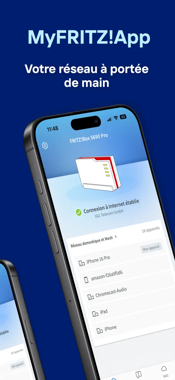 Screenshot #1 pour MyFRITZ!App