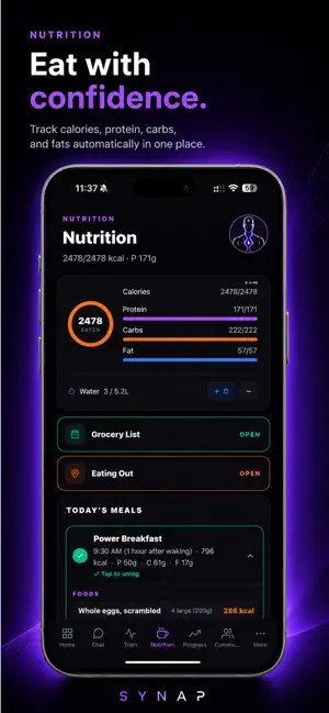 SYNAP — AI Fitness Coach screenshot 3