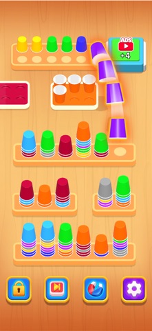 Sort My Cups! Screenshot 2 of 5