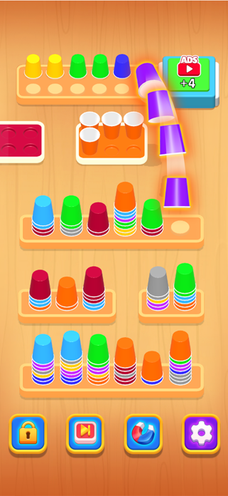 Sort My Cups! Screenshot 2 of 5